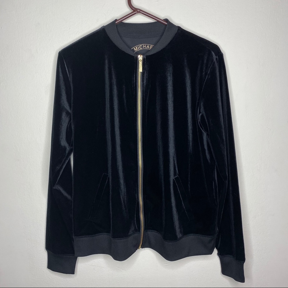 Michael Kors Velvet Sweater Sz M